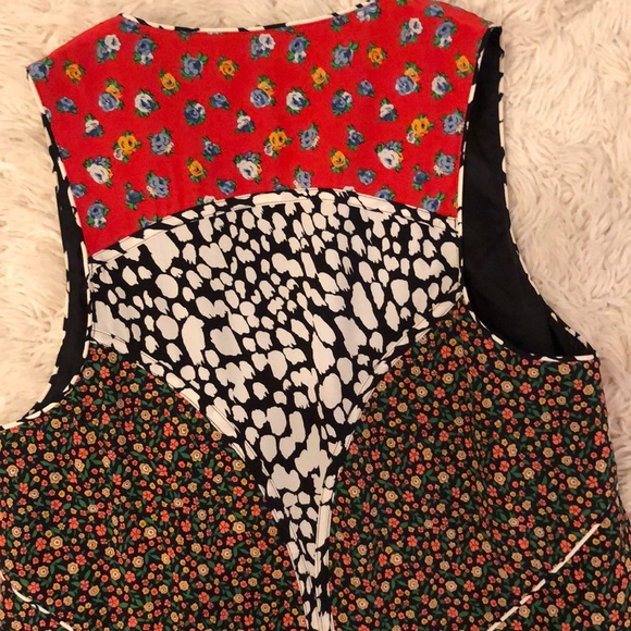 NWOT Coach 1941 Floral Front Placket Dress - Picture 6 of 8